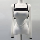 Women Long Sleeve Shirt Multicolor Vest Top Short Cardigan Long Sleeve