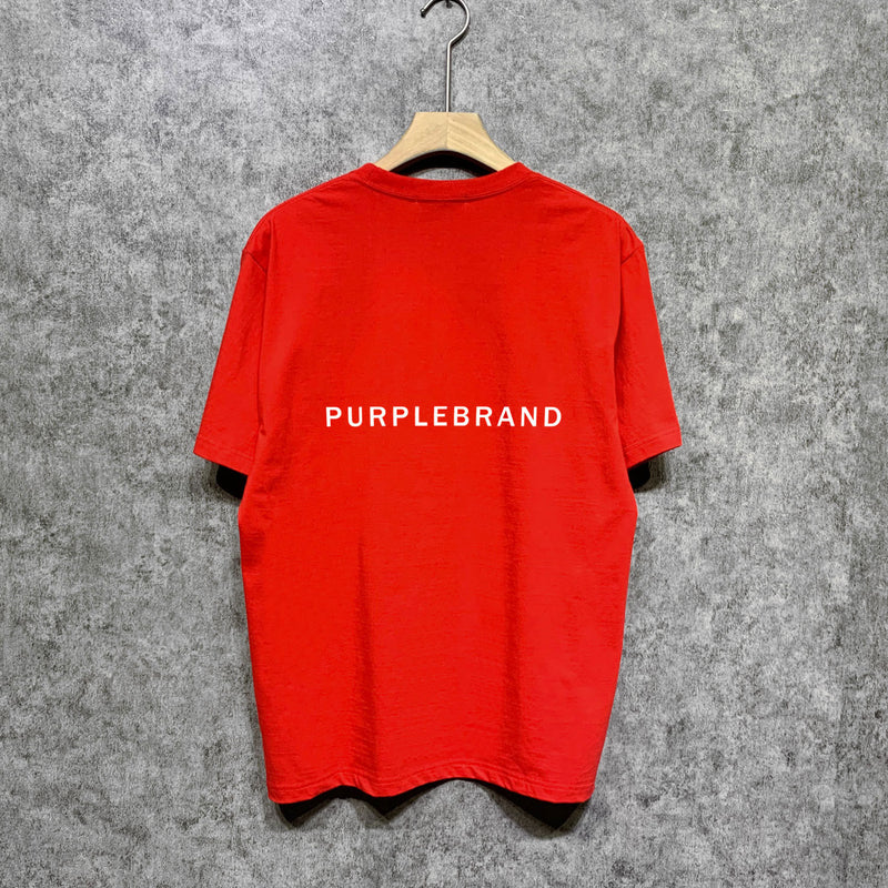 Purple Brand T Shirt Short Sleeve T-shirt Blouse