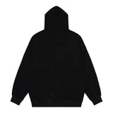 Men Hoodie Hooded Sweater Letter Print Casual Long Sleeve Loose Sports Hoodie