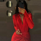 Women Jumpsuit Women's Spring Bottoming Stitching Long-Sleeved Jumpsuit