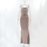 Women Dresses Tight High Waist Sling Dress