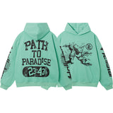 HS Hoodie Letter Print Male Female Casual