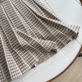 Women Skirt Knitted Skirt Autumn and Winter High Waist Short Skirt
