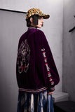 Unisex Jacket Autumn Embroidery Vintage Baseball Uniform Women's Clothing