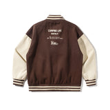Varsity Jacket Vintage Autumn Retro Loose Letters
