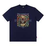 Men T Shirt Printed Short Sleeve T-shirt Men's and Women's Tops