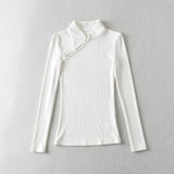 Women T-shirt Long-Sleeved Doublet Women's Spring and Summer T-shirt