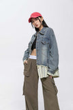 Unisex Jacket Autumn Fashion Tassel Denim Jacket