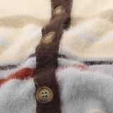 Women Sweater Coat Loose-Fitting Casual round-Neck Women's Autumn and Winter