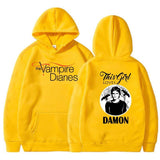 The Vampire Diaries Hoodies Women Fashion Personality