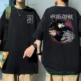 Summer Loose Harajuku Cotton Short Sleeve Japanese Anime