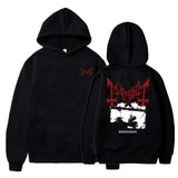 Men's Clothing Pullover Hoodies Mayhem Black Metal