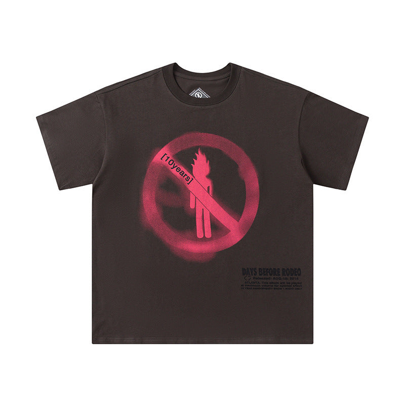 Travis Scott T-Shirt Travis Scott FW24 DAYS BEFORE RODEO Short Sleeve