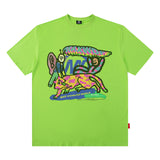 Men's T Shirt Short-Sleeved T-shirt Men's and Women's Ins Loose