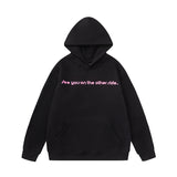 Travis Scott Hoodie FW24 English alphabet pattern print hooded loose sweater
