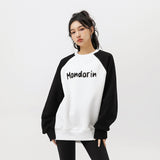 Unisex Hoodie Printed Loose Crew Neck Pullover Sweatshirt Men's Coat
