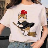 Summer New Women's T-shirt Fun Kawaii Cartoon