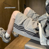Men Sweatpants Summer Fashion Brand Striped Sports Trendy Loose