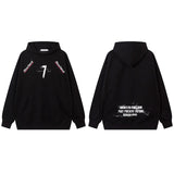 Unisex Vintage Hoodie Printed Loose Hoodie