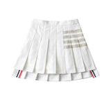 Women Skirt Pleated Skirt Preppy Style