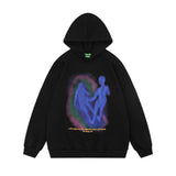 Men Hoodie Hooded Sweater Men's Ins American Casual Loose Long Sleeve Top Autumn and Winter Clothing