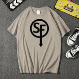 Sally Face T Shirts Adventure Puzzle Solving Men and Women Same Style Summer Loose Short Sleeves