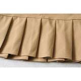 Women Skirt Sweet Hot Girl Style Tooling Style Pleated Skirt Women's Short Skirt