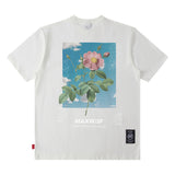Men T Shirt Printed Fashion Brand Short Sleeve T-shirt Men and Women Couple Loose