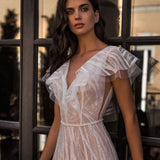 Slutty Wedding Dress Spring and Summer Sexy Dress