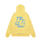 Men Hoodie Printed Hoodie Men's Spring and Autumn Loose Hooded Top