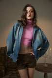 Unisex Jacket Fall Pocket Denim Jacket Women's Clothing