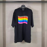 Men T-shirts LOGO printed short-sleeved T-shirt short-sleeved loose casual half-sleeved couple
