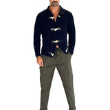 Men Sweater Knitted Sweater Coat Men's Clothing Zip Men's Top