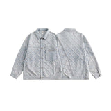 Unisex Jacket Autumn Water Washed Hole Jacket Coat for Women