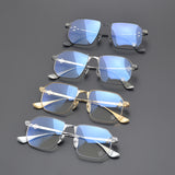 CHH Chrome Hearts Glasses Fashion Large Face Plain Myopia Large Frame Glasses Frame