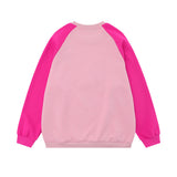 Men Hoodie Butterfly Print Sweater Boys Vintage Pullover Long Sleeve Loose Autumn