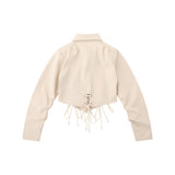 Women Long Sleeve Shirt Short Long Sleeve Shirt Autumn Design Casual Solid Color