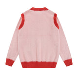 Men Hoodie round Neck Sweater Button Removal Sleeve Vest