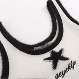 Women Vest Women's Summer Slim Fit Short Sleeveless