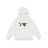 Unisex Hoodie Loose Hooded Sweater Men's and Women's Couple's Tops Coat