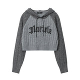 Women Sweater Hooded Sweater for Girls Casual Long Sleeve