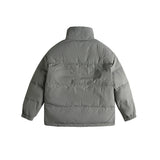 Unisex Sweater Winter Solid Color without Hat down Jacket