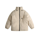 Unisex Sweater Winter White Duck down Jacket