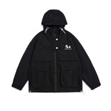 Unisex Jacket Autumn Hooded Shell Jacket Jacket Women's Clothing