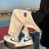 Men Sweatpants Overalls Men's Straight Loose Hong Kong Style Japanese Spring and Autumn