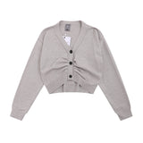 Women Sweater Cardigan Sweater Women's Autumn Leisure Long Sleeve Button