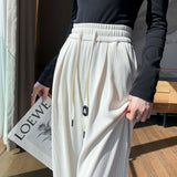 Palazzo Pants Spring and Autumn High Waist Drooping Straight Mopping Pants Casual Pants