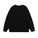 Men Long Sleeve Shirt Vintage Floral Print Long Sleeves Bottoming T-shirt Men and Women Loose