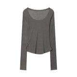 Women Long Sleeve T-Shirt Printed Long Sleeve T-shirt Top Casual Women's Short Top