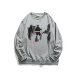 Unisex Sweatshirt Neutral Women's Clothing round Neck